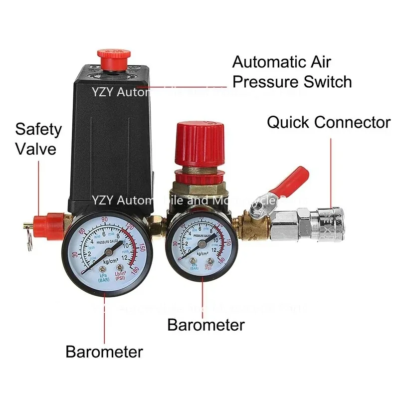 Air Compressor Mini - Small Air Compressor Pressure Switch Control