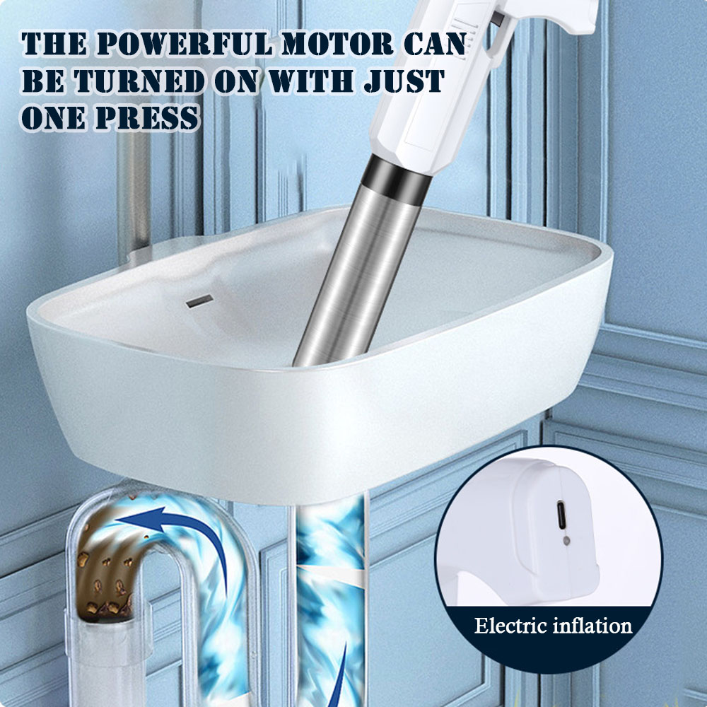 Powerful Electric Toilet Plung - Power Tools Pneumatic incelemesi ve fiyatı