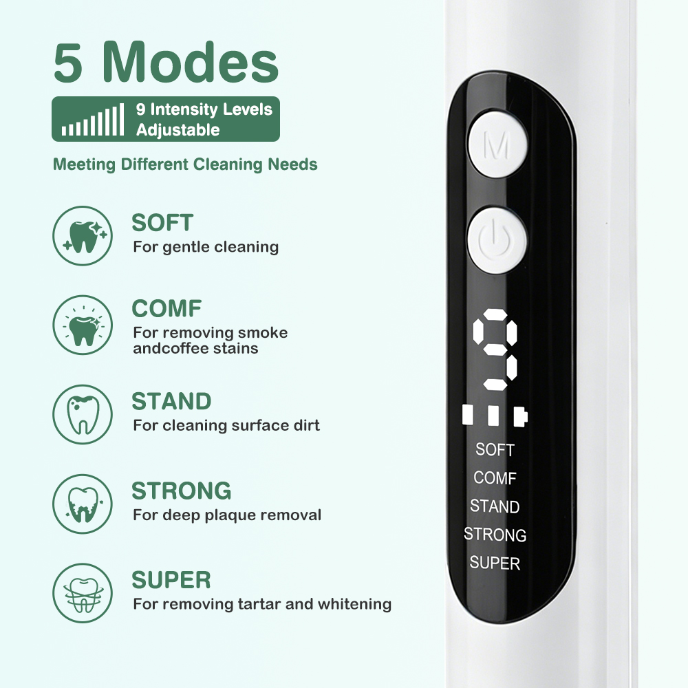 Electric Tooth Cleaner Ultraso - Power Tools Universal Battery incelemesi ve fiyatı