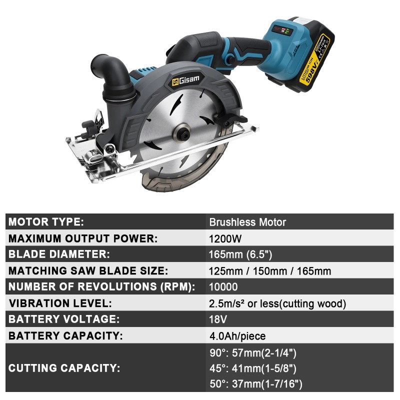 【Hot Item】 165mm Brushless Ele - Power Tools Electrical incelemesi ve fiyatı