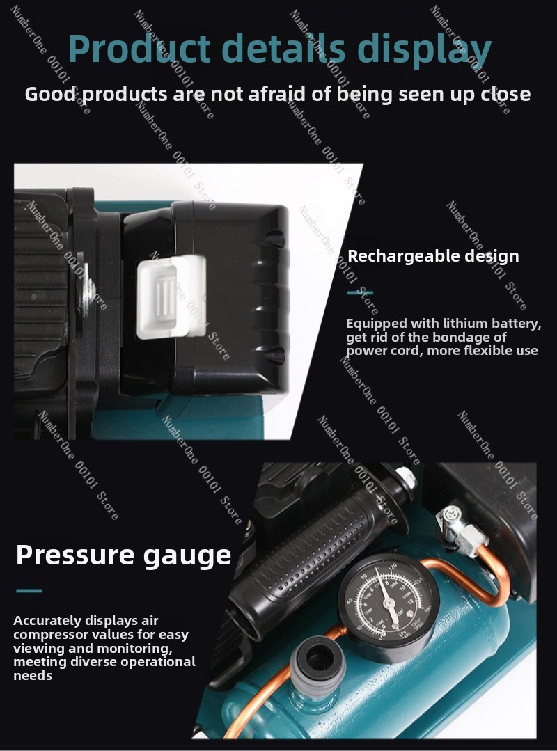 Lithium battery 1.5l air compr - Air Compressor Mini incelemesi ve fiyatı