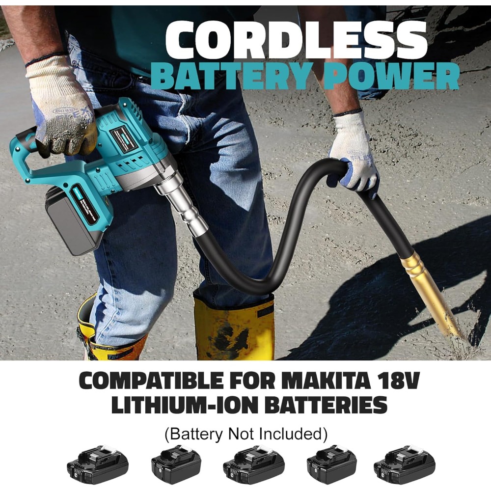 Handheld Concrete Vibrating To - Power Tools Universal Battery incelemesi ve fiyatı
