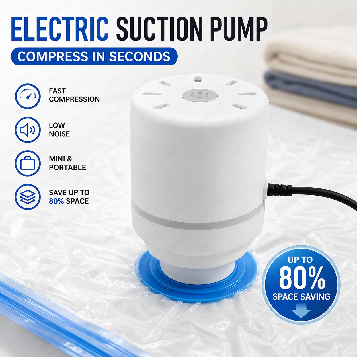 Electric Vacuum Storage Bag Pu - Air Compressor Mini incelemesi ve fiyatı