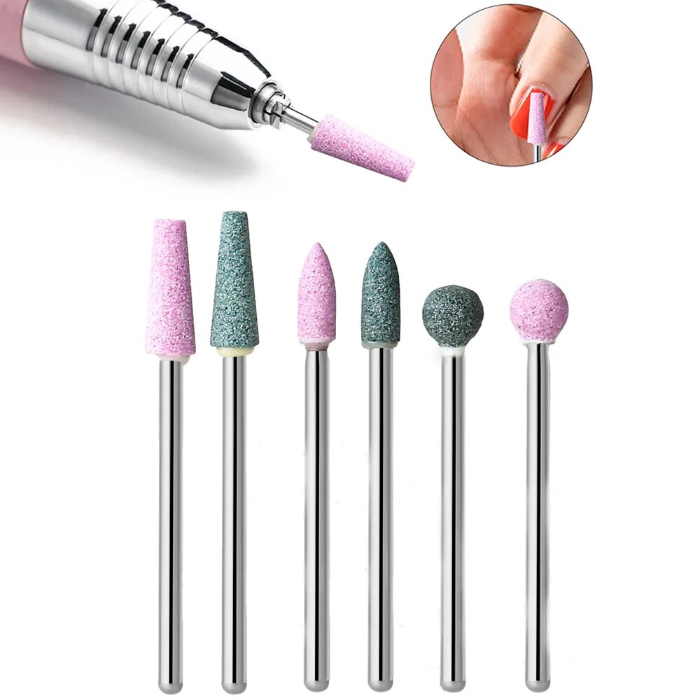 6pcs Nail Drill Bit Set Stone  - Power Tools Total incelemesi ve fiyatı