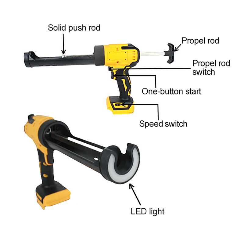 Electric Caulking Gun for Maki - Power Tools Universal Battery incelemesi ve fiyatı