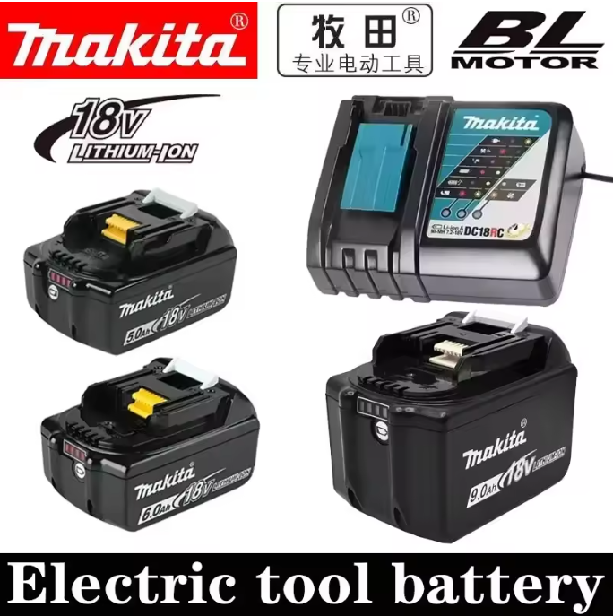 Genuine Makita 18V battery 9Ah - Power Tools Makita incelemesi ve fiyatı