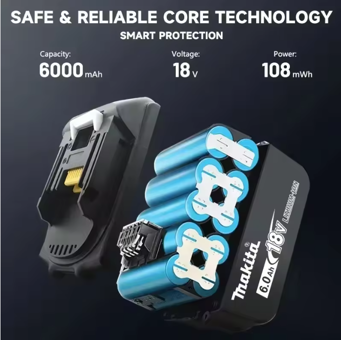 Genuine Makita 18V battery 9Ah - Power Tools Makita incelemesi ve fiyatı