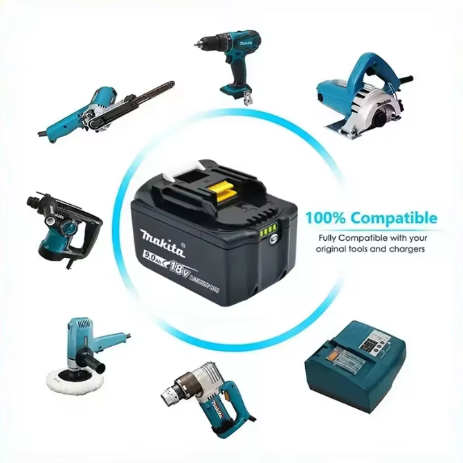 Genuine Makita 18V battery 9Ah - Power Tools Makita incelemesi ve fiyatı