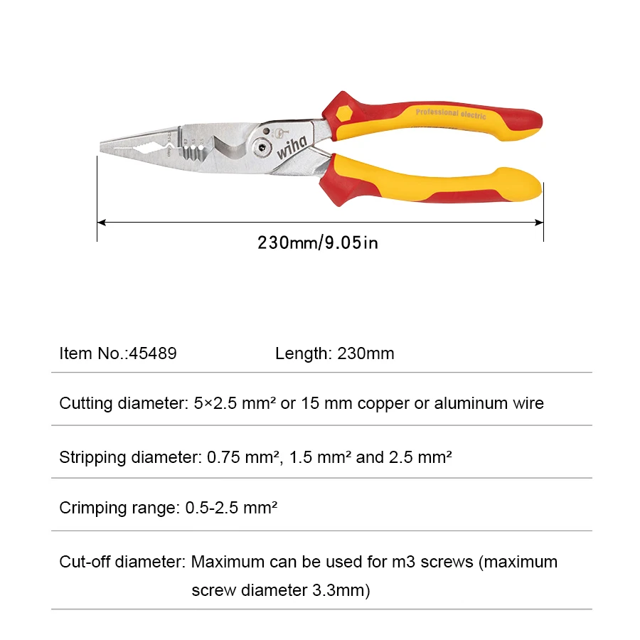 Wiha 8 in 1 Insulated Pliers 1 - Power Tools Germany incelemesi ve fiyatı