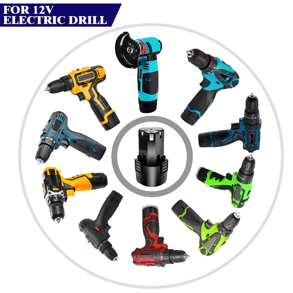 12V 1500mAh Universal Recharge - Power Tools Universal Battery incelemesi ve fiyatı