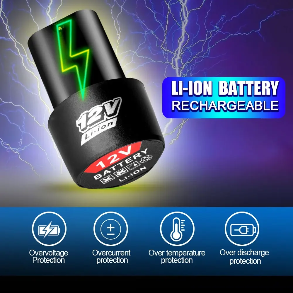 12V 1500mAh Universal Recharge - Power Tools Universal Battery incelemesi ve fiyatı