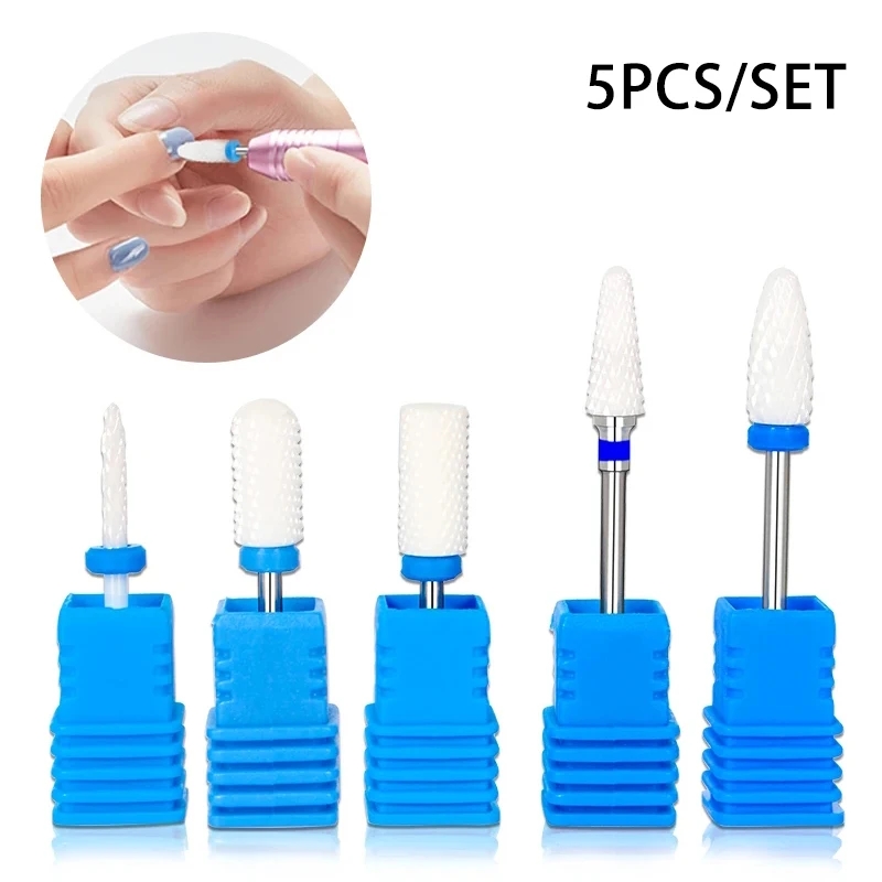 5 PCS/Set Ceramic Nail Drill B - Power Tools Total incelemesi ve fiyatı