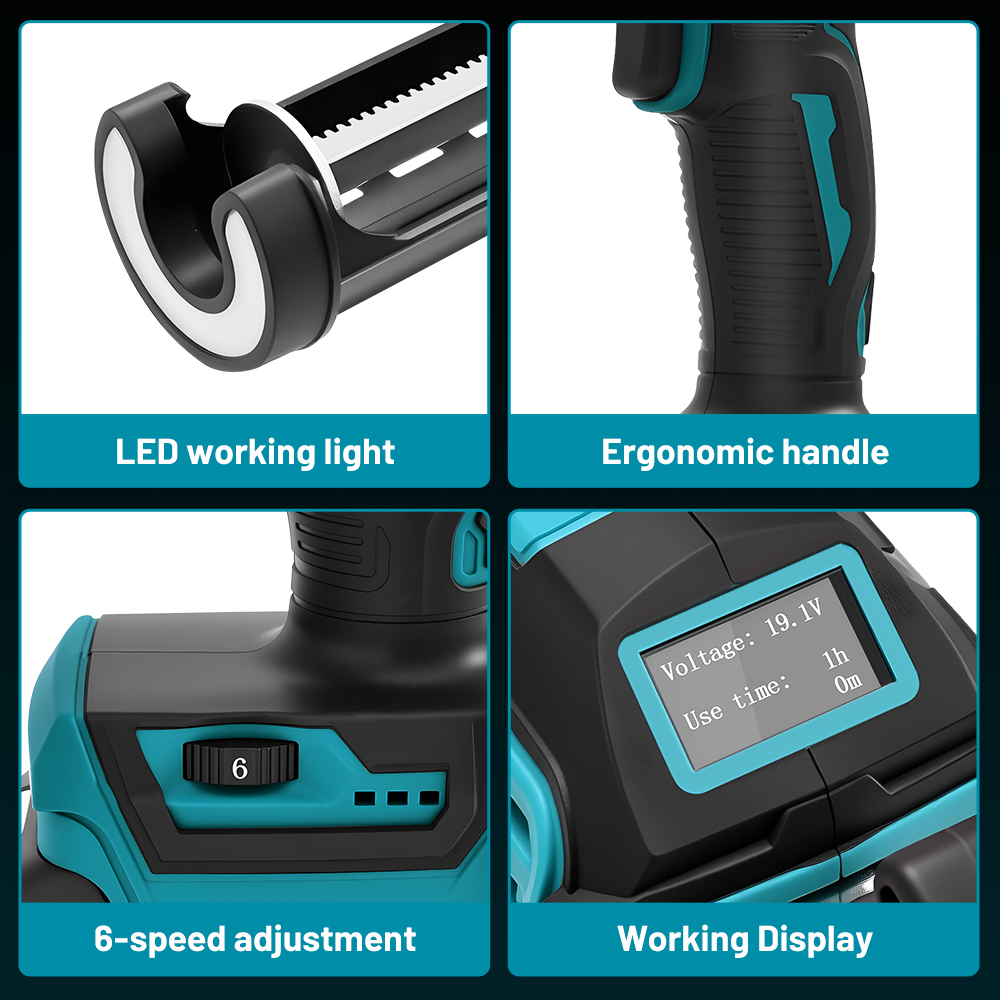 6 Speeds Cordless Electric Glu - Power Tools Universal Battery incelemesi ve fiyatı