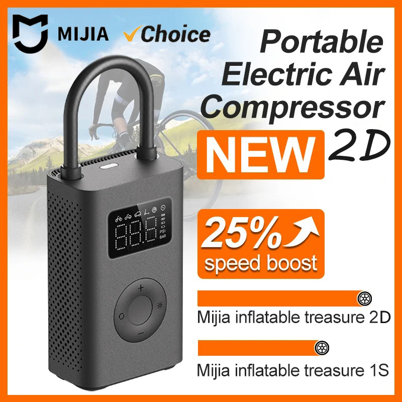 Original MIJIA Air Pump 2D 25% - Air Compressor Mini incelemesi ve fiyatı