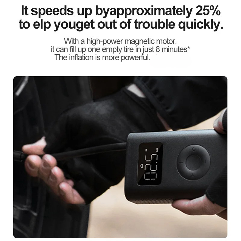 Original MIJIA Air Pump 2D 25% - Air Compressor Mini incelemesi ve fiyatı