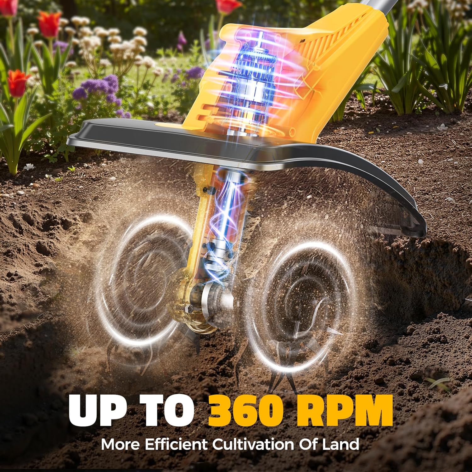 Cordless Tiller Cultivator Com - Power Tools And Hand Tools incelemesi ve fiyatı