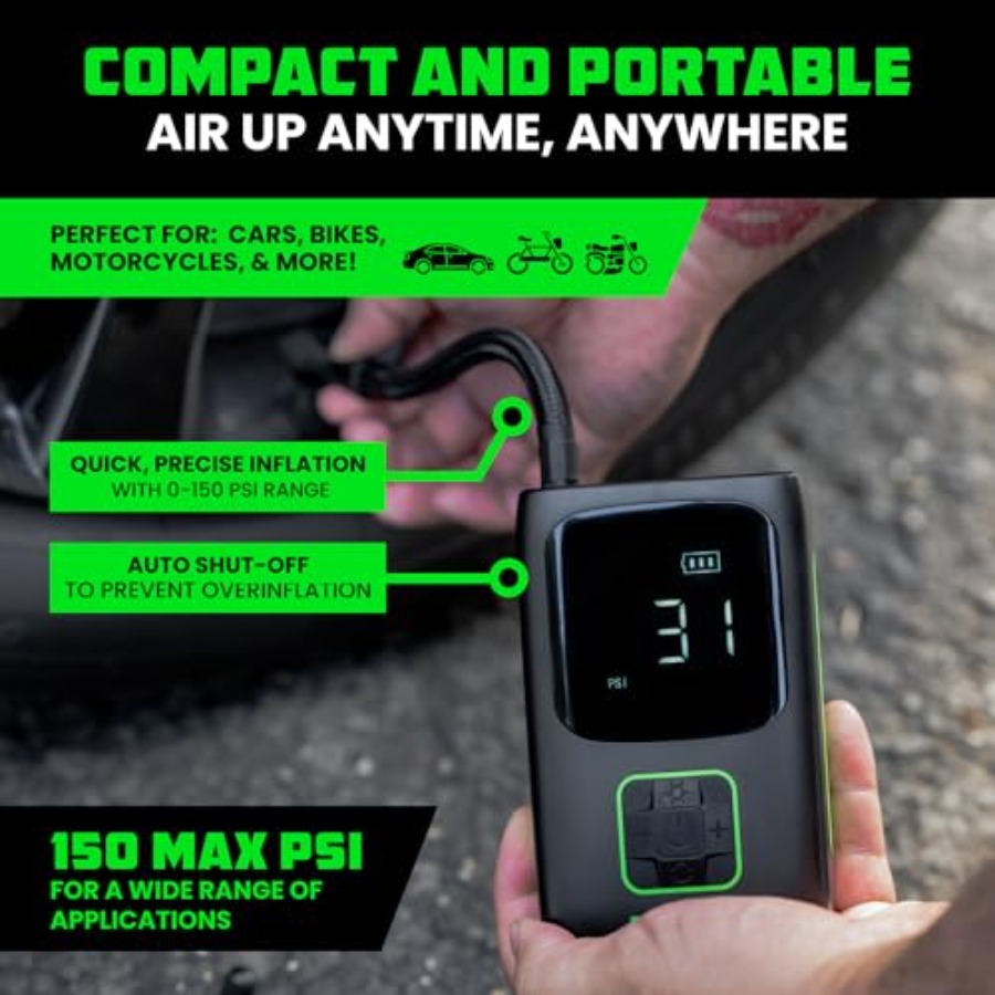 Tire Inflator Portable Air Com - Air Compressor Mini incelemesi ve fiyatı