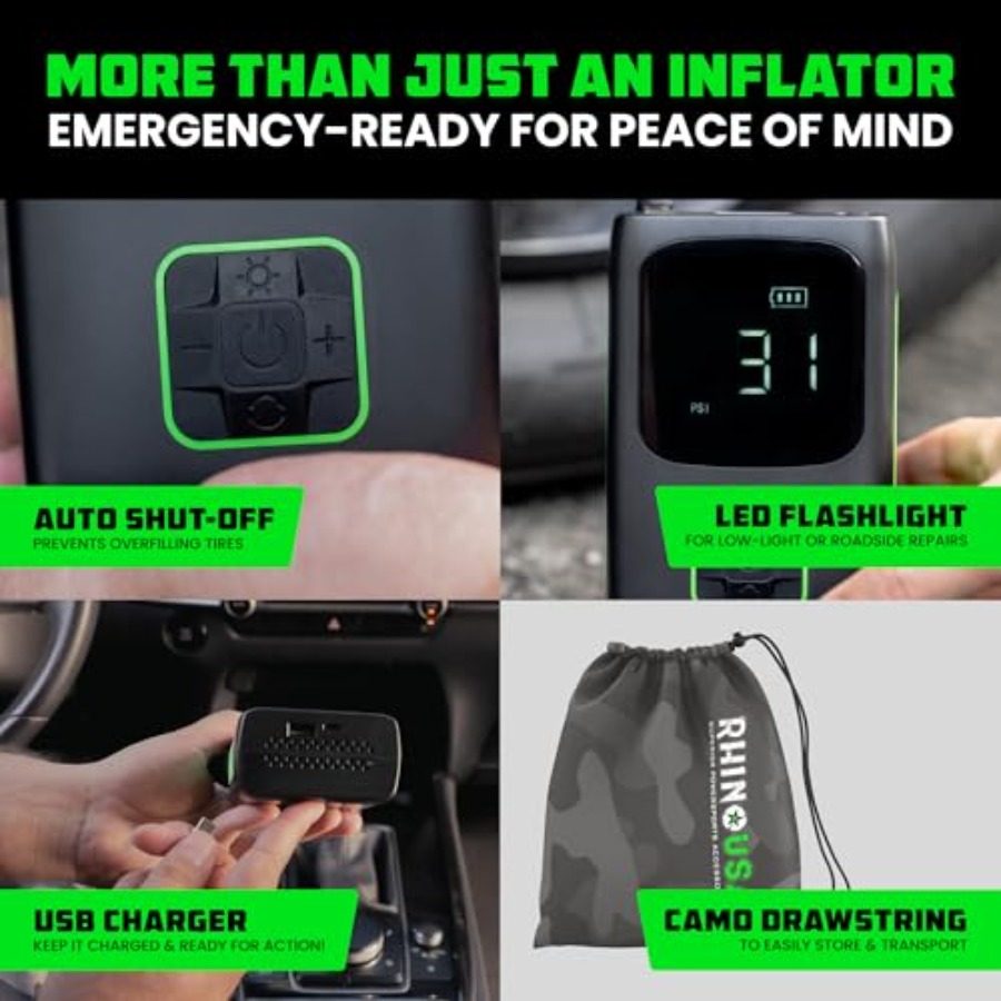 Tire Inflator Portable Air Com - Air Compressor Mini incelemesi ve fiyatı