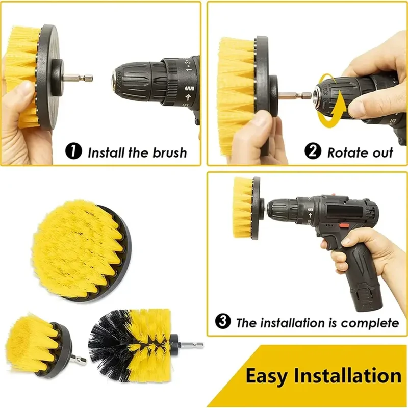 3 pcs/set drill brush set powe - Power Z Tools incelemesi ve fiyatı