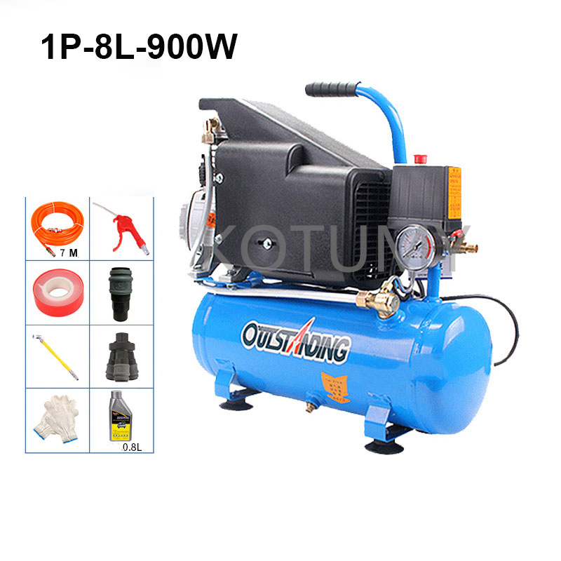 Oily Air Compressor 1P 2.5P 4P - Power Tools Pneumatic incelemesi ve fiyatı