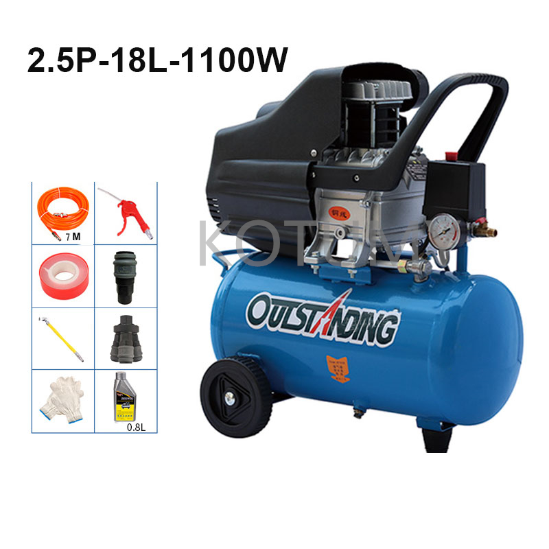Oily Air Compressor 1P 2.5P 4P - Power Tools Pneumatic incelemesi ve fiyatı
