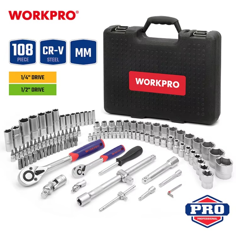 108pcs Professional Mechanics  - Power Tools And Hand Tools incelemesi ve fiyatı