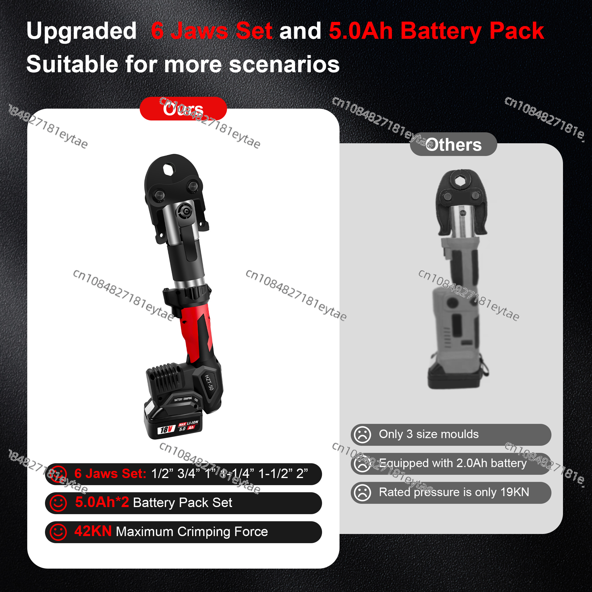 HZT-50 Rechargeable Battery Po - Power Tools Universal Battery incelemesi ve fiyatı