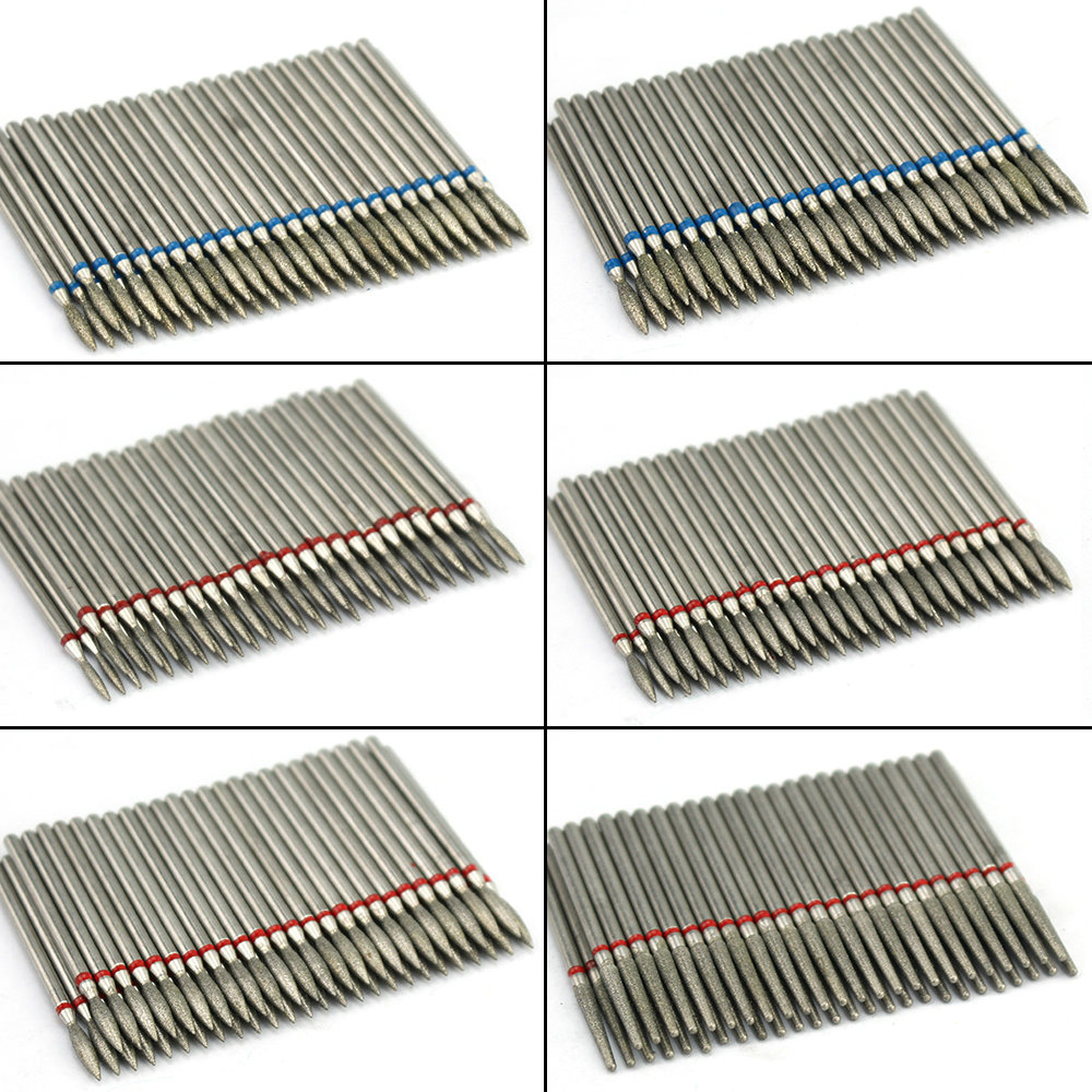 50pc/Set Nail Drill Bits Diamo - Power Tools Total incelemesi ve fiyatı