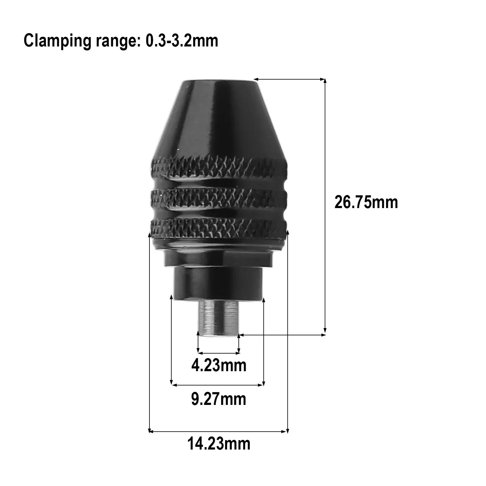 1pc 0.3-3.2mm Multi Drill Chuc - Power Z Tools incelemesi ve fiyatı