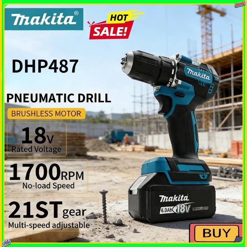 Makita DHP487 LXT Brushless Im - Power Tools Makita incelemesi ve fiyatı