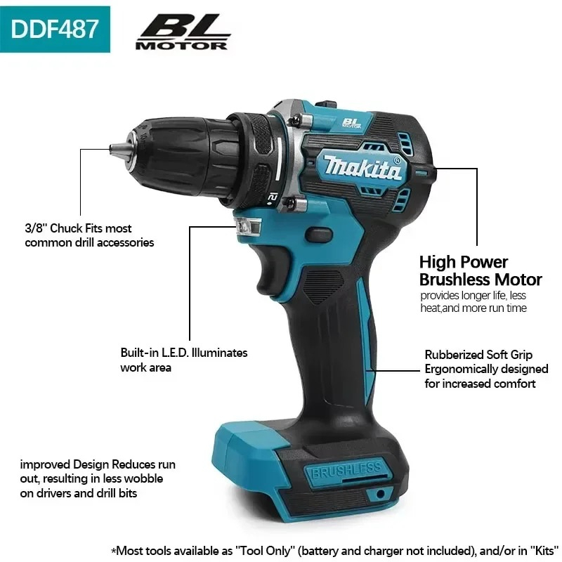 Makita DHP487 LXT Brushless Im - Power Tools Makita incelemesi ve fiyatı
